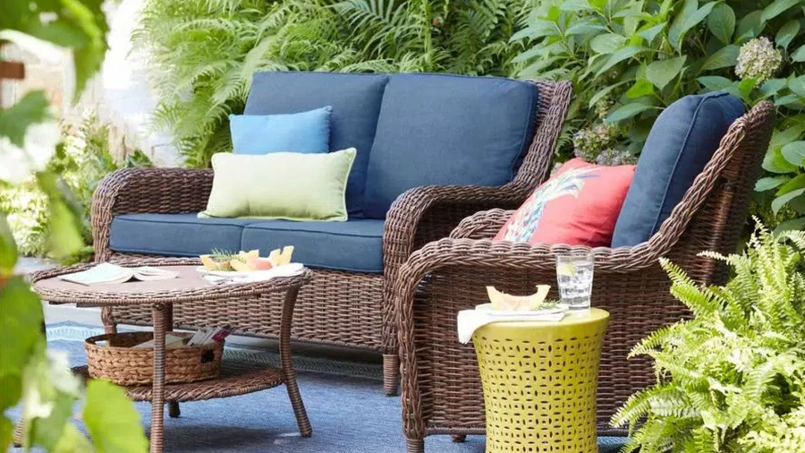 Wicker furniture