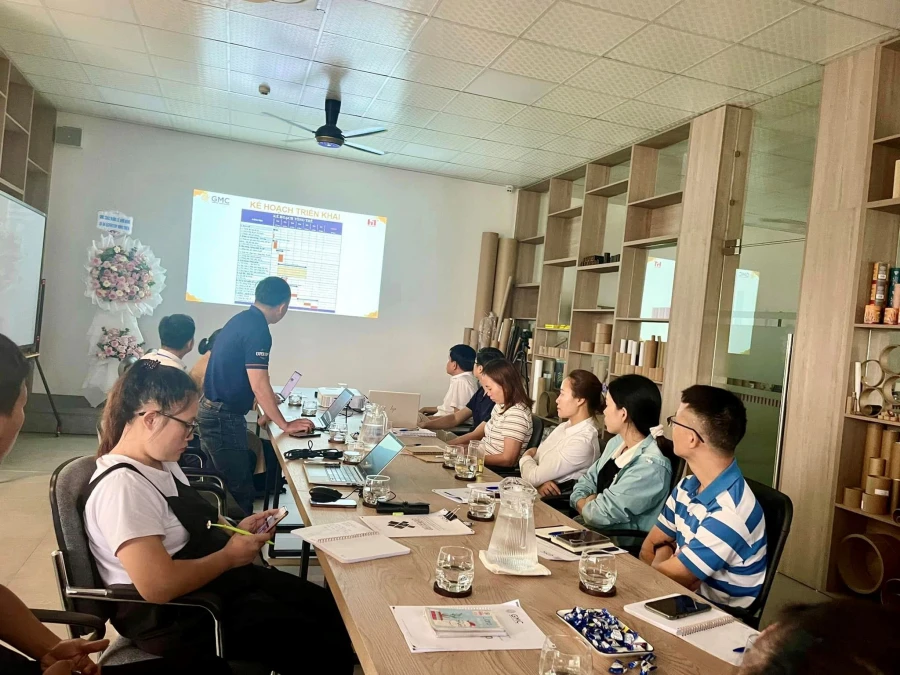 KICK OFF CEREMONY TO DEPLOY EXPERT ERP - SPECIALIZED SOFTWARE FOR PACKAGING PRODUCTION MANAGEMENT FOR HONG THIEN COMPANY