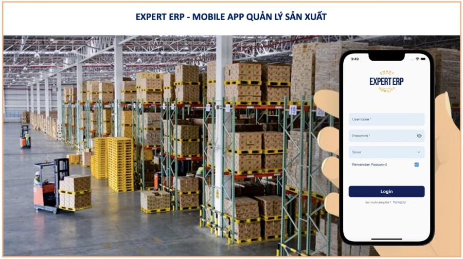 Phần mềm ERP cho Quản Lý Sản Xuất và vai trò của phần mềm quản lý sản xuất