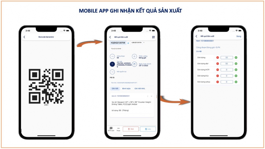 EXPERT ERP -  PHẦN MỀM QUẢN LÝ SẢN XUẤT TÍCH HỢP MES & RFID, GIÚP ĐIỀU HÀNH TOÀN BỘ CÔNG TY BẰNG MOBILE APP!