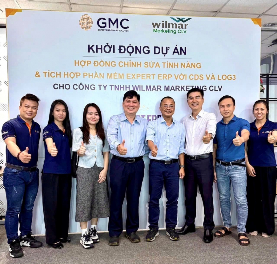 LỄ KICK OFF TRIỂN KHAI EXPERT ERP - PHẦN MỀM QUẢN LÝ CHUYÊN SÂU CHO WILMAR MARKETING CLV