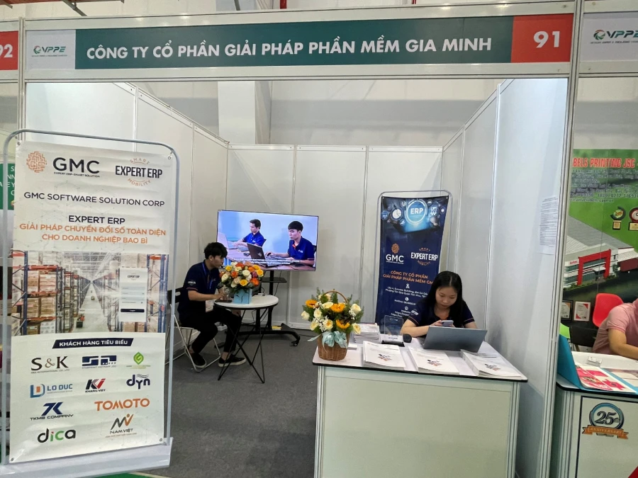 THAM GIA "TRIỂN LÃM QUỐC TẾ GIẤY & BAO BÌ VIỆT NAM - VIETNAM INTERNATIONAL PAPER & PACKAGING EXHIBITION" 