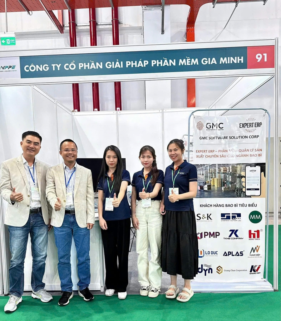 CÁC HOẠT ĐỘNG CỦA GMC TẠI “TRIỂN LÃM QUỐC TẾ GIẤY & BAO BÌ VIỆT NAM - VPPE 2025"