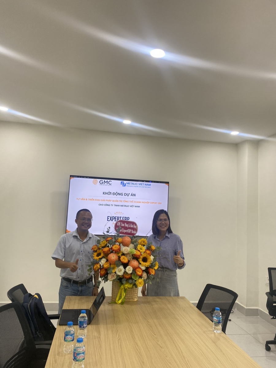 Lễ kick off triển khai phần mềm Expert ERP - Giải pháp quản lý sản xuất chuyên sâu ngành cơ khí cho Metalic