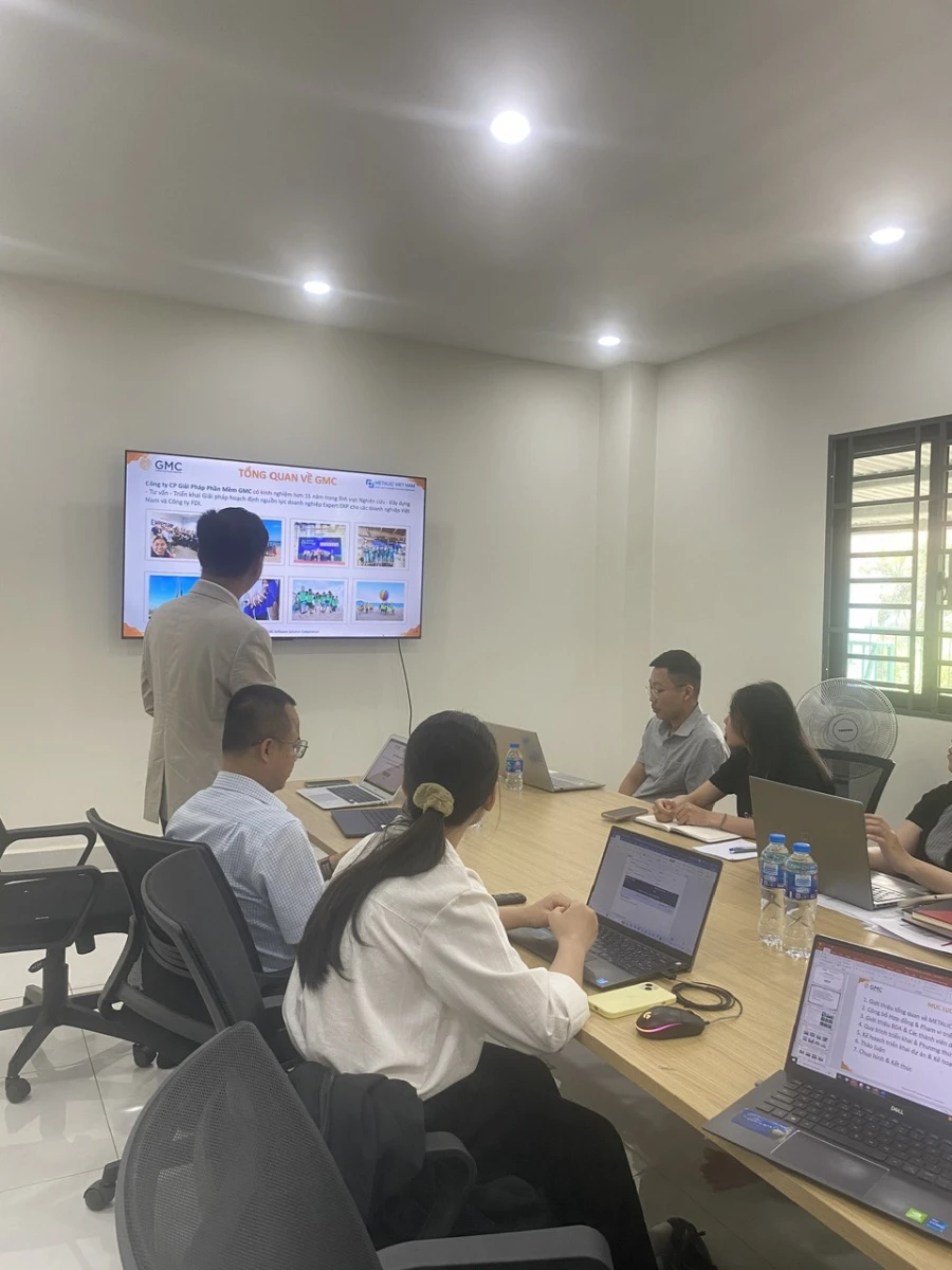 Kick-off ceremony for the deployment of Expert ERP software - a comprehensive manufacturing management solution for the mechanical engineering industry - for Metallic.