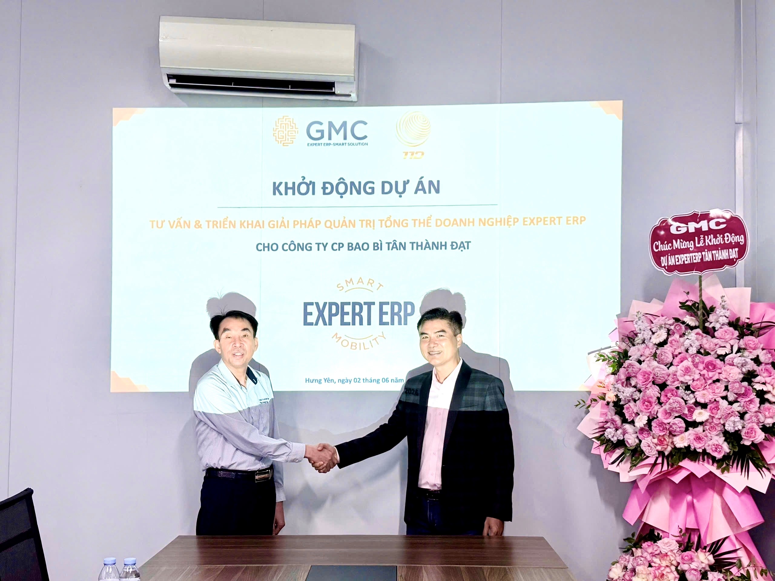 Lễ kick off triển khai phần mềm Expert ERP - Giải pháp quản lý sản xuất chuyên sâu ngành bao bì carton cho Tân Thành Đạt