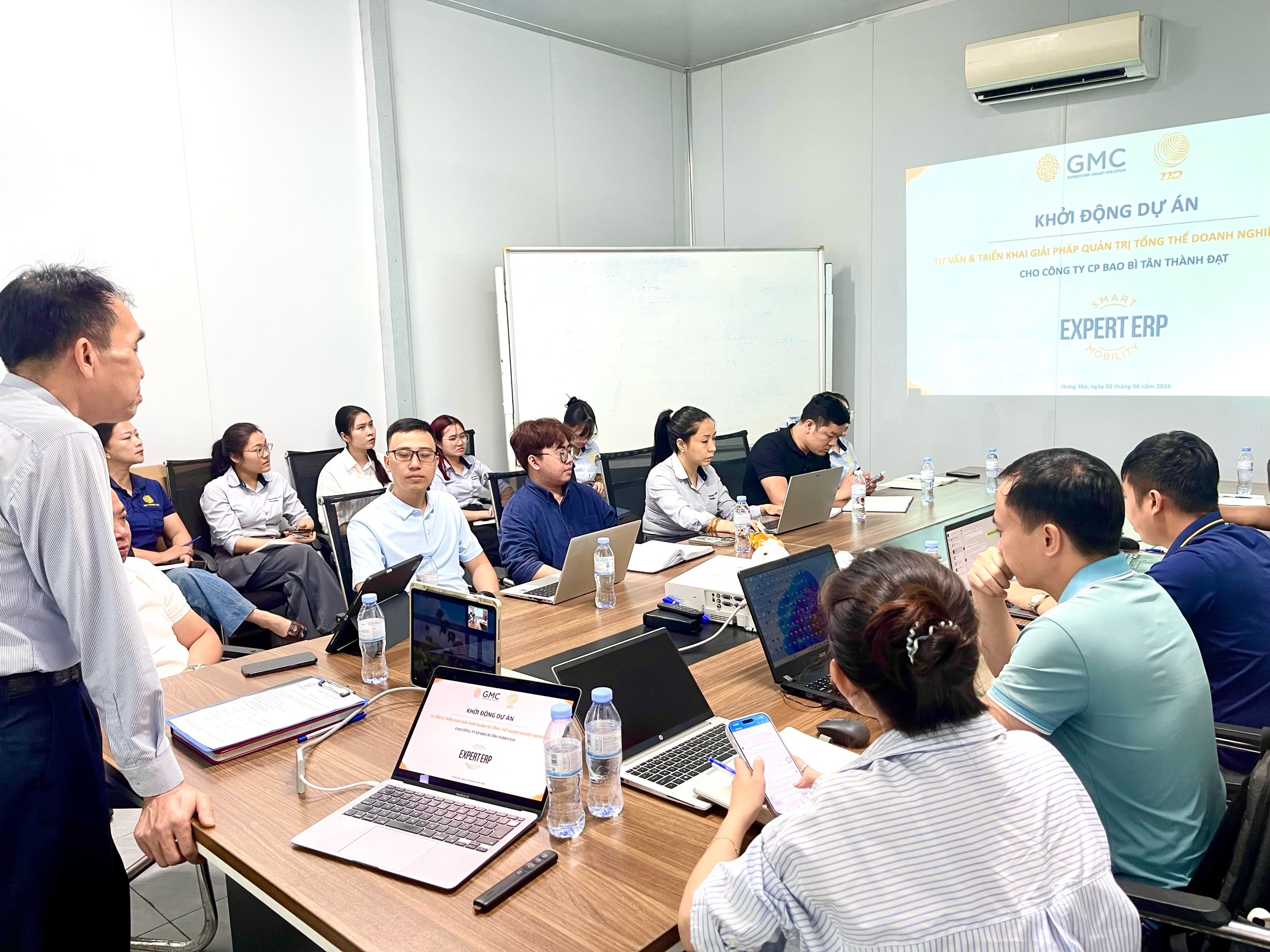 Lễ kick off triển khai phần mềm Expert ERP - Giải pháp quản lý sản xuất chuyên sâu ngành bao bì carton cho Tân Thành Đạt