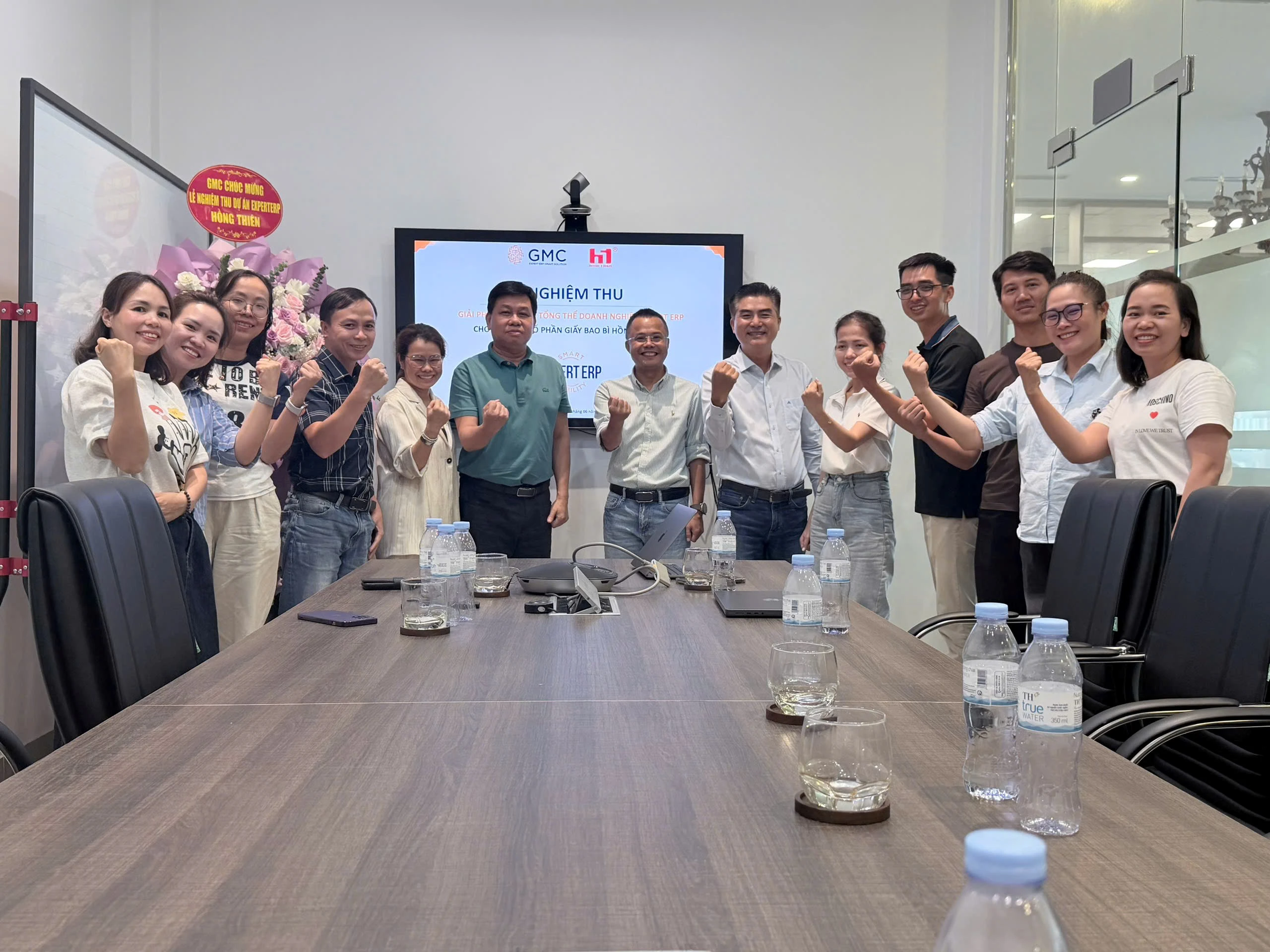 Project Acceptance Ceremony for “Consulting & Implementation of Expert ERP - A Comprehensive Production Management Solution for the Packaging Industry at Hong Thien”