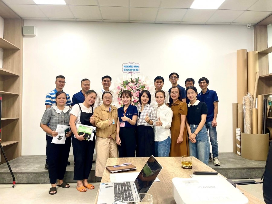 Lễ nghiệm thu dự án “Tư vấn & triển khai Expert ERP - Giải pháp quản lý sản xuất chuyên sâu ngành bao bì cho Hồng Thiên”