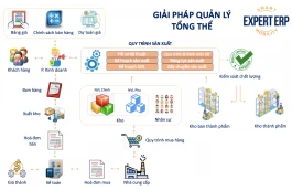 PHẦN MỀM ERP QUẢN LÝ SẢN XUẤT VÀ VAI TRÒ CỦA PHẦN MỀM QUẢN LÝ SẢN XUẤT